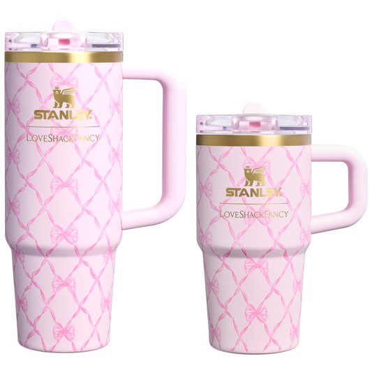 Stanley 1913 x LoveShackFancy Holiday The Quencher® Details ProTour Tumbler Set | 2-pack